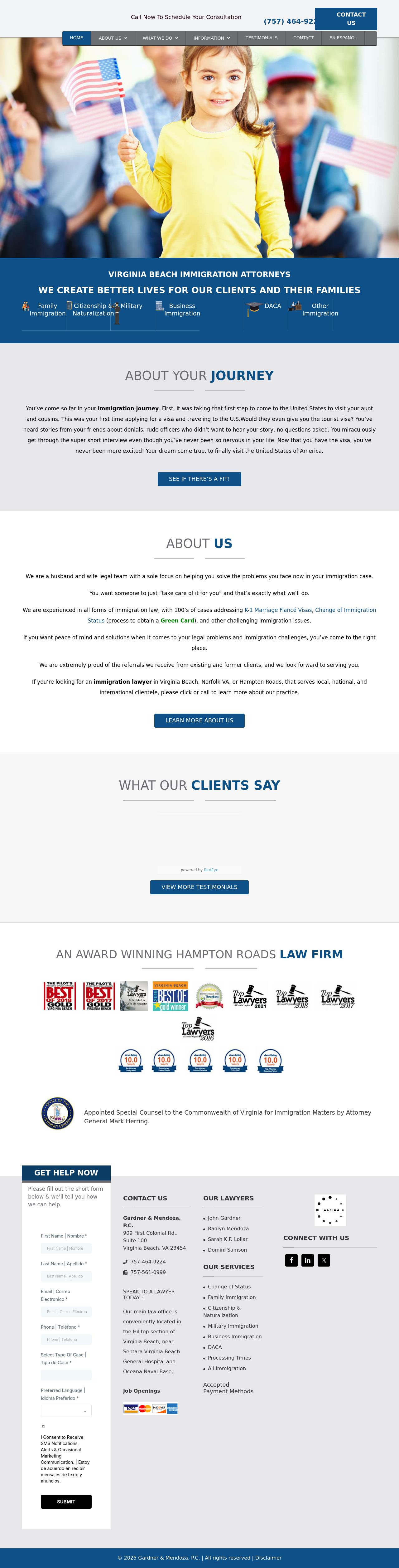 Gardner & Mendoza, PC - Norfolk VA Lawyers