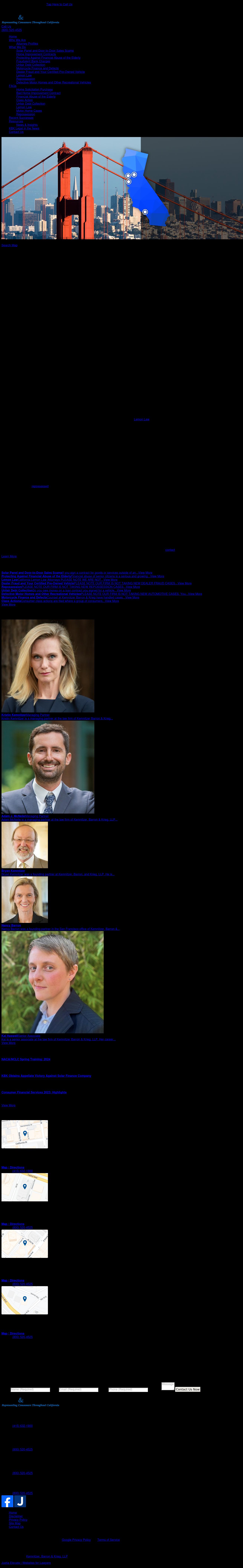 Kemnitzer, Barron & Krieg LLP - San Francisco CA Lawyers