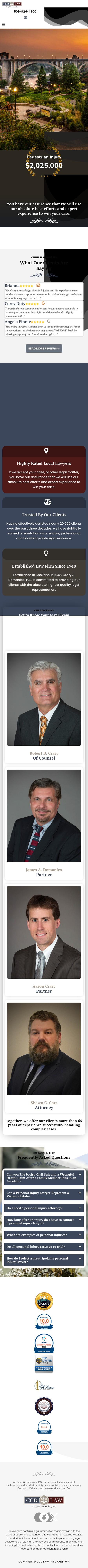 Crary, Clark, Domanico, & Chuang, P.S. - Spokane Valley WA Lawyers