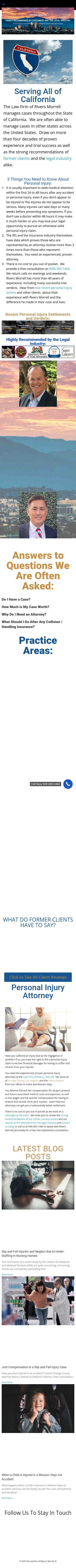 Law Firm of Rivers J. Morrell, III - Irvine CA Lawyers