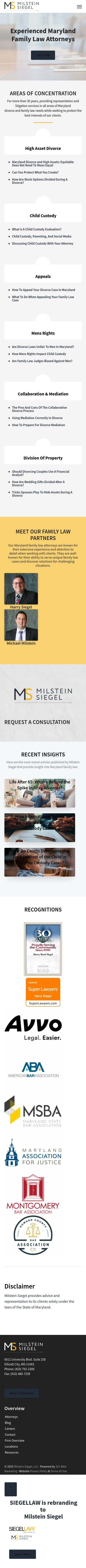 SIEGELLAW - Ellicott City MD Lawyers