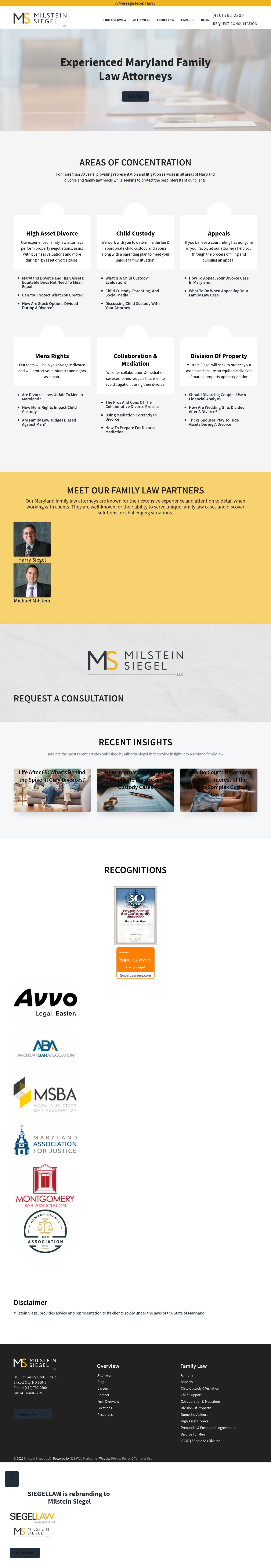 SIEGELLAW - Ellicott City MD Lawyers