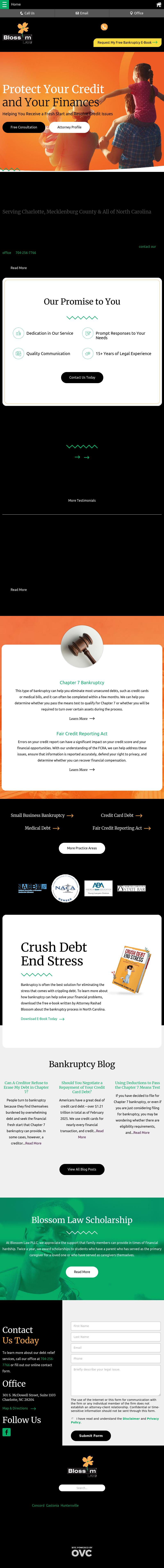 Blossom Law PLLC - Charlotte NC Lawyers