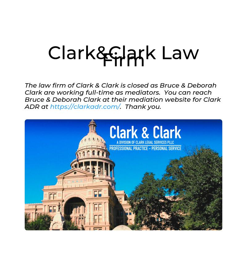 Clark and Clark - Austin TX Lawyers
