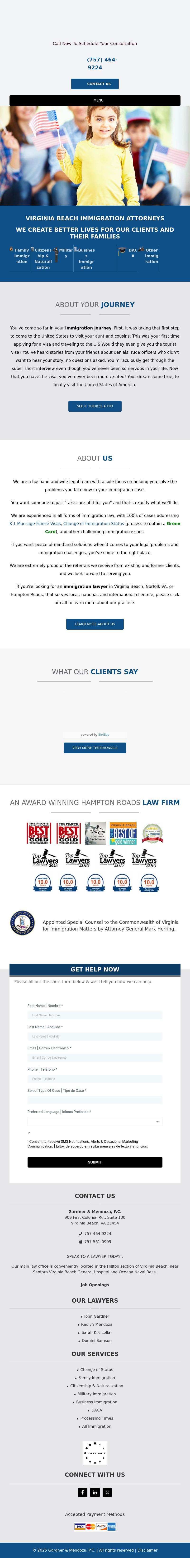 Gardner & Mendoza, PC - Norfolk VA Lawyers