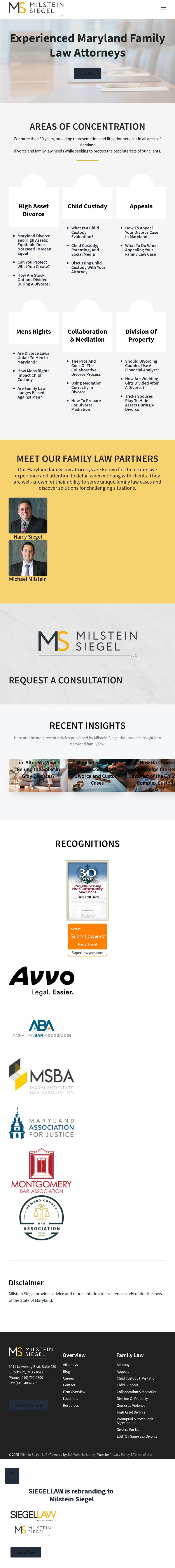 SIEGELLAW - Ellicott City MD Lawyers
